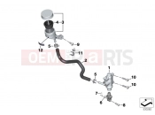 BMW Motorrad BMW 2023 M models M 1000 XR (0E91, 0E93) Brake master cylinder