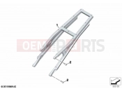 BMW Motorrad BMW 2023 M models M 1000 XR (0E91, 0E93) Rear frame
