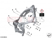 BMW Motorrad BMW 2023 M models M 1000 XR (0E91, 0E93) Main frame