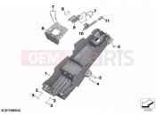BMW Motorrad BMW 2023 M models M 1000 XR (0E91, 0E93) Rear carrier part