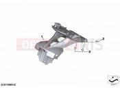 BMW Motorrad BMW 2023 M models M 1000 XR (0E91, 0E93) Licence plate holder