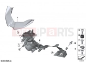 BMW Motorrad BMW 2023 M models M 1000 XR (0E91, 0E93) Front-fairing panel bottom
