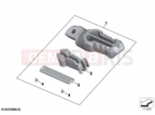 BMW Motorrad BMW 2023 M models M 1000 XR (0E91, 0E93) Rear footrests  2