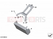 BMW Motorrad BMW 2023 M models M 1000 XR (0E91, 0E93) Bracket / height adapter battery