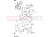 SUZUKI AN400 K8 (2008) Burgman 400 (E03,E28,E33) 6 - CRANKCASE COVER (MODEL K7/K8)