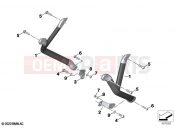 BMW Motorrad BMW 2023 M models M 1000 XR (0E91, 0E93) Engine protection bar carbon