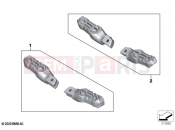 BMW Motorrad BMW 2023 M models M 1000 XR (0E91, 0E93) Footrests