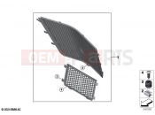 BMW Motorrad BMW 2023 M models M 1000 XR (0E91, 0E93) Retrofitting radiator grille guards