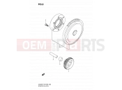 SUZUKI AN400 K8 (2008) Burgman 400 (E03,E28,E33) 8 - STARTER CLUTCH