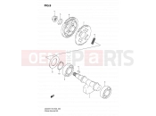 SUZUKI AN400 K8 (2008) Burgman 400 (E03,E28,E33) 9 - CRANK BALANCER