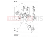 SUZUKI AN400 K8 (2008) Burgman 400 (E03,E28,E33) 12 - THROTTLE BODY