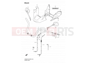 SUZUKI AN400 K8 (2008) Burgman 400 (E03,E28,E33) 44 - HANDLEBAR