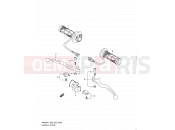 SUZUKI AN400 K8 (2008) Burgman 400 (E03,E28,E33) 45A - HANDLE LEVER (AN400ZA)