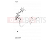 SUZUKI AN400 K8 (2008) Burgman 400 (E03,E28,E33) 46 - BRAKE LOCK LEVER