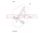 SUZUKI AN400 K8 (2008) Burgman 400 (E03,E28,E33) 57 - REAR SWINGING ARM