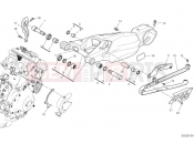 DUCATI 2023 Streetfighter V4 S Rear swingarm (Australia)