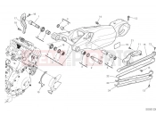 DUCATI 2023 Streetfighter V4 S Rear swingarm (international)