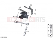 BMW Motorrad BMW 2024 S models S 1000 RR 21 (0E61, 0E63) Steering angle sensor front