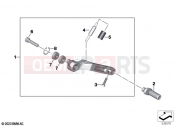 BMW Motorrad BMW 2024 S models S 1000 RR 21 (0E61, 0E63) Brake pedal  2