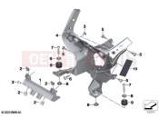 BMW Motorrad BMW 2024 S models S 1000 RR 21 (0E61, 0E63) Front panel carrier
