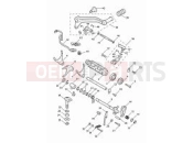 Triumph 2024 Rocket 3 GT Gear selectors & pedal