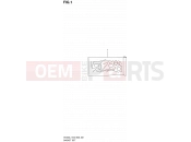 SUZUKI AN400 L1 (2011) Burgman 400 (E03,E28,E33) 1 - GASKET SET