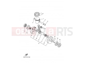 YAMAHA YZ 250 YZ250 Monster Energy Yamaha Racing Edition (D696) 2025 CRANKSHAFT & PISTON