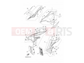 YAMAHA YZ 250 YZ250 Monster Energy Yamaha Racing Edition (D696) 2025 SIDE COVER