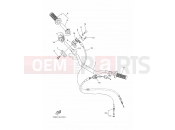 YAMAHA YZ 250 YZ250 Monster Energy Yamaha Racing Edition (D696) 2025 STEERING HANDLE & CABLE