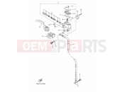 YAMAHA YZ 250 YZ250 Monster Energy Yamaha Racing Edition (D696) 2025 FRONT MASTER CYLINDER