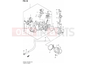 SUZUKI AN400 L1 (2011) Burgman 400 (E03,E28,E33) 18 - THROTTLE BODY (AN400AL1 E33)