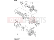 SUZUKI AN400 L1 (2011) Burgman 400 (E03,E28,E33) 28 - TRANSMISSION (1)