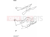 SUZUKI AN400 L1 (2011) Burgman 400 (E03,E28,E33) 84 - SIDE LEG SHIELD (AN400AL1 E33)