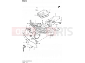 SUZUKI AN400 L1 (2011) Burgman 400 (E03,E28,E33) 92 - FRONT BOX
