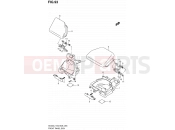 SUZUKI AN400 L1 (2011) Burgman 400 (E03,E28,E33) 93 - FRONT PANEL BOX