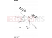 SUZUKI AN400 L1 (2011) Burgman 400 (E03,E28,E33) 109 - HANDLE LEVER (AN400ZAL1 E33)