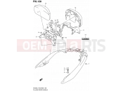 SUZUKI AN400 L1 (2011) Burgman 400 (E03,E28,E33) 128 - PILLION RIDER HANDLE (AN400ZAL1 E33)