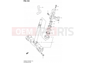 SUZUKI AN400 L1 (2011) Burgman 400 (E03,E28,E33) 134 - STEERING STEM (AN400L1 E03)