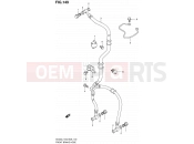 SUZUKI AN400 L1 (2011) Burgman 400 (E03,E28,E33) 149 - FRONT BRAKE HOSE (AN400L1 E33)