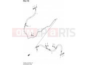 SUZUKI AN400 L1 (2011) Burgman 400 (E03,E28,E33) 175 - REAR BRAKE HOSE (AN400L1 E33)