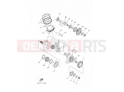 YAMAHA YFM 700 Grizzly GRIZZLY 700 EPS YFM700FWAD (BYXF) 2025 CRANKSHAFT & PISTON