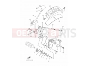 YAMAHA YFM 700 Grizzly GRIZZLY 700 EPS YFM700FWAD (BYXF) 2025 SHIFT SHAFT
