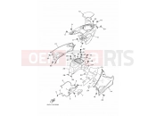 YAMAHA YFM 700 Grizzly GRIZZLY 700 EPS YFM700FWAD (BYXF) 2025 SIDE COVER