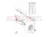 YAMAHA YFM 700 Grizzly GRIZZLY 700 EPS YFM700FWAD (BYXF) 2025 FRONT WHEEL