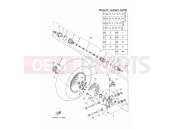 YAMAHA YFM 700 Grizzly GRIZZLY 700 EPS YFM700FWAD (BYXF) 2025 REAR WHEEL 2
