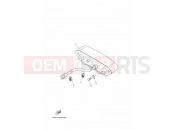 YAMAHA YFM 700 Grizzly GRIZZLY 700 EPS YFM700FWAD (BYXF) 2025 TAILLIGHT