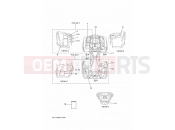 YAMAHA YFM 700 Grizzly GRIZZLY 700 EPS YFM700FWAD (BYXF) 2025 EMBLEM & LABEL 1