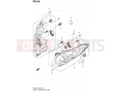 SUZUKI AN400 L2 (2012) Burgman 400 (E02,E19) 46 - FRONT COMBINATION LAMP (AN400L2 E19)