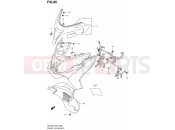 SUZUKI AN400 L2 (2012) Burgman 400 (E02,E19) 86 - FRONT LEG SHIELD (AN400L2 E02)