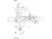 SUZUKI AN400 L2 (2012) Burgman 400 (E02,E19) 87 - FRONT LEG SHIELD (AN400L2 E19)